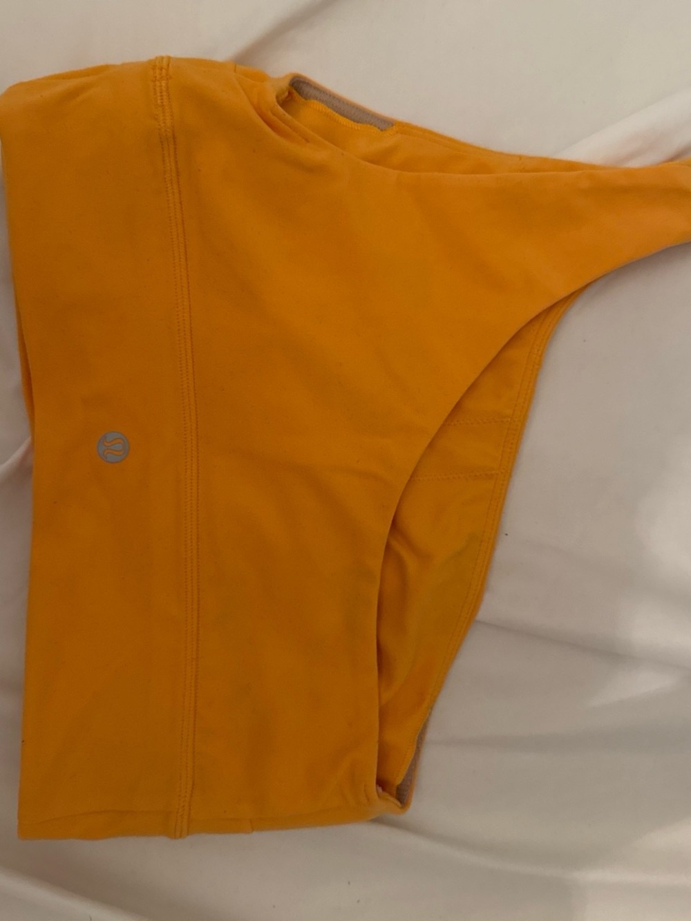 lululemon athletica Yellow Crop Top